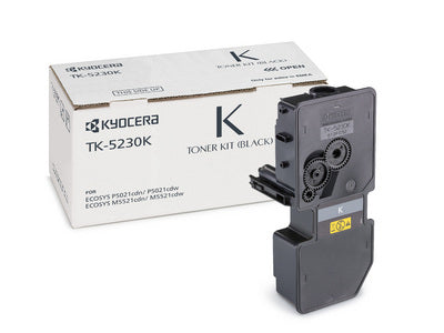 Kyocera – Toner TK-5230K – Schwarz, 2600 Seiten – für Kyocera ECOSYS P5021
