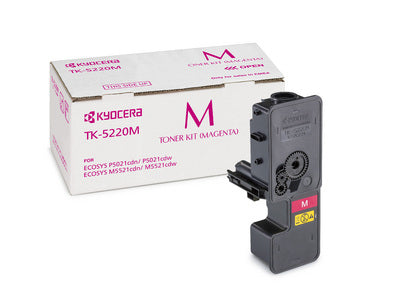 Kyocera – Toner TK-5220M – Magenta, 1200 Seiten – für Ecosys P5021