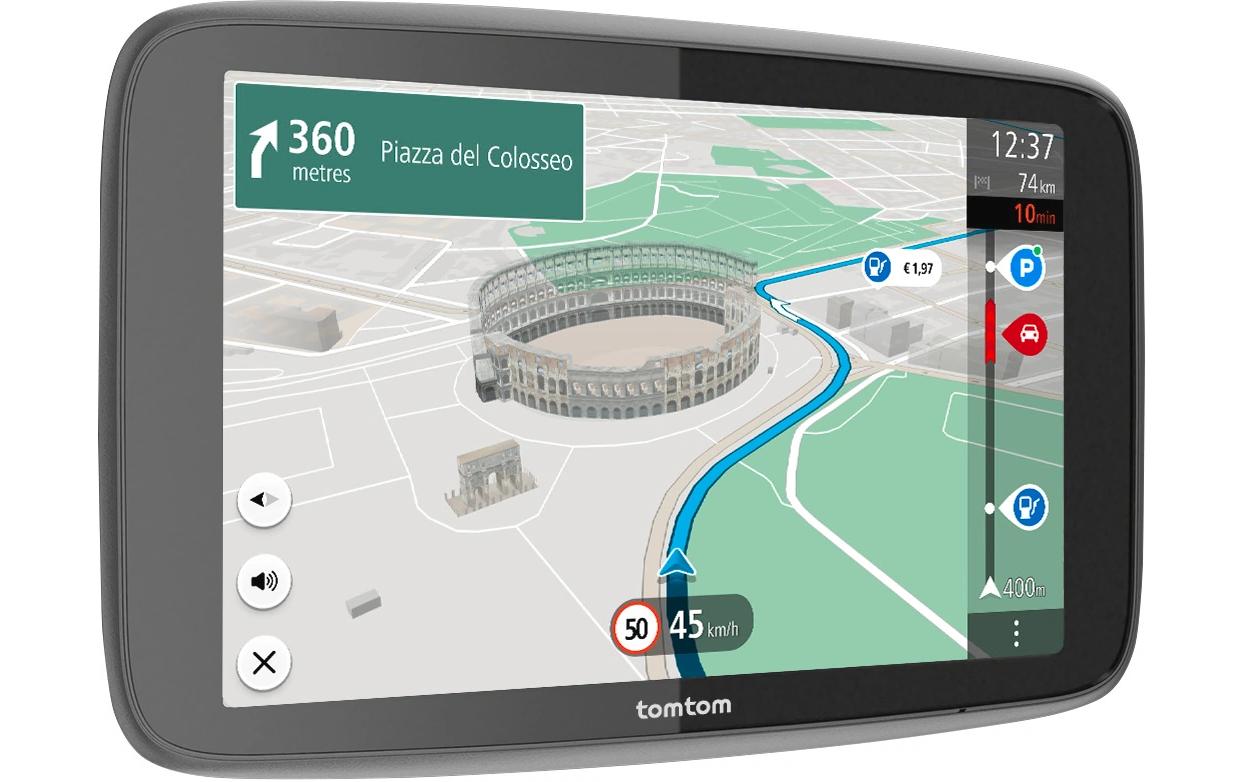 TomTom GO Superior 7 – 7" HD720 Interaktives Display (Touch), Schwarz