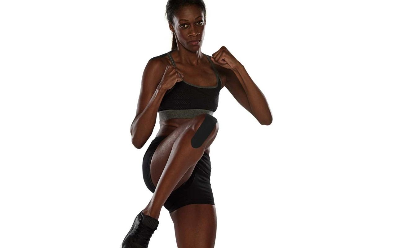 K-Tape Binde XXL – 50 mm × 22 m, schwarz, Baumwolle/Spandex, wasserabweisend