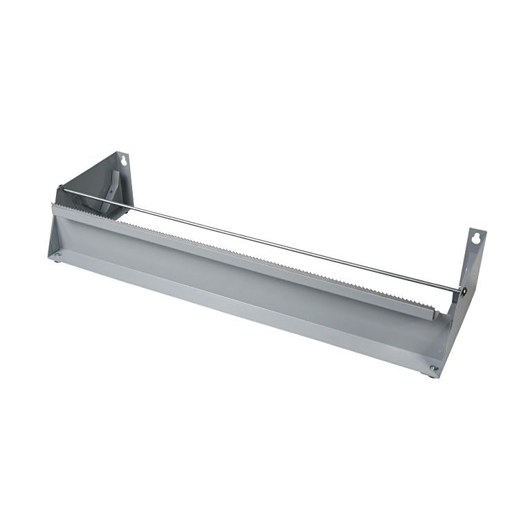 Weitafresh Folienabrollgerät 45 cm, Edelstahl, mit Abreissschiene, wandmontierbar, für Endlosrollen