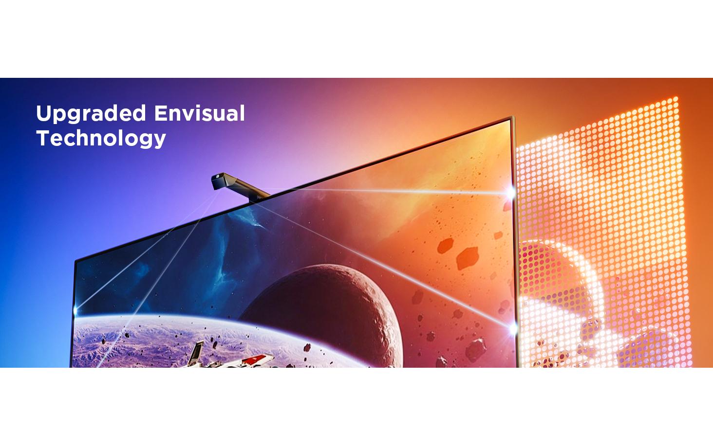 Govee Envisual T3 – LED-Wandrahmen, Wandmontage, für 75–85", WLAN, Bluetooth, Farbwechsel