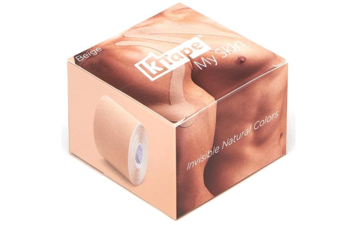 K-Tape Pflasterrolle – 50 mm × 5 m, zuschneidbar, beige