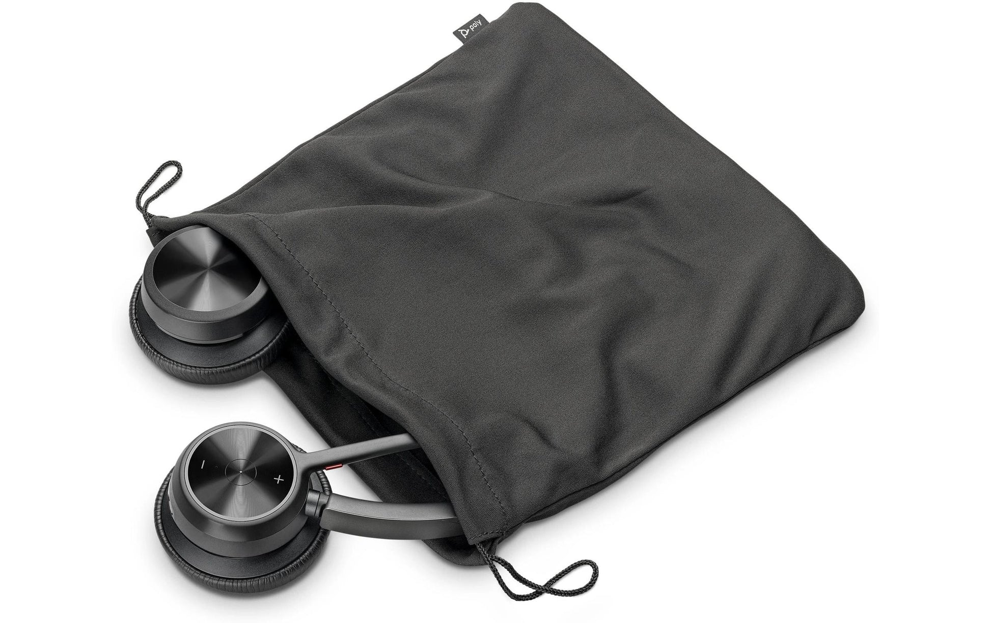 Poly Voyager 4320 – Duo Headset – USB-C, Bluetooth 5.1 – Boom-Mikrofon, Ladestation – Schwarz – bis 24 h