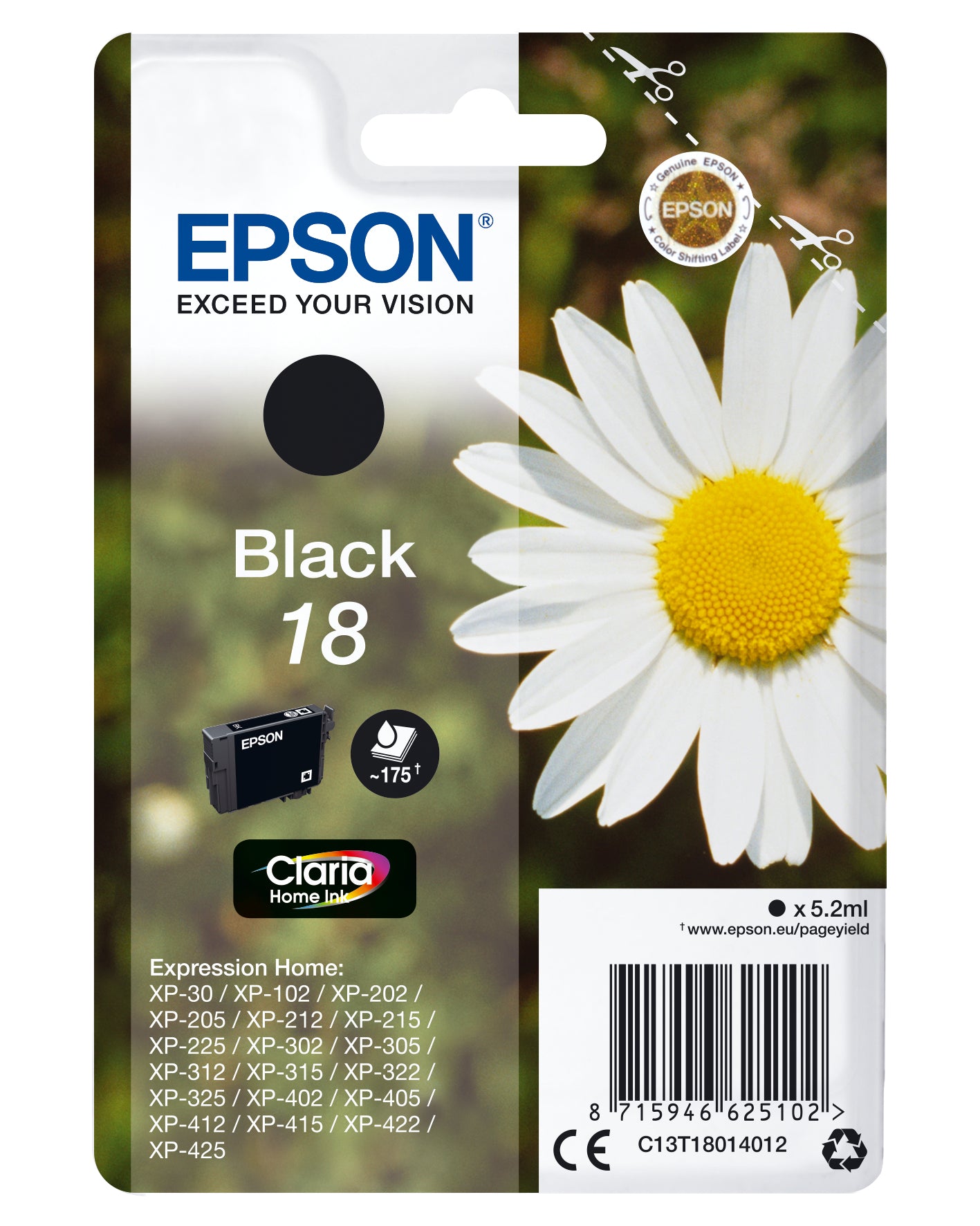 Epson Tintenpatrone, Schwarz