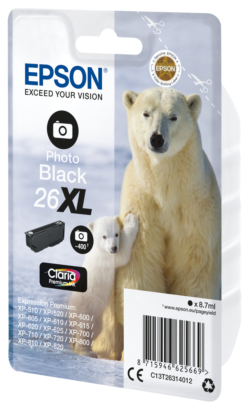 Epson Tintenpatrone 26XL – Originalpatrone