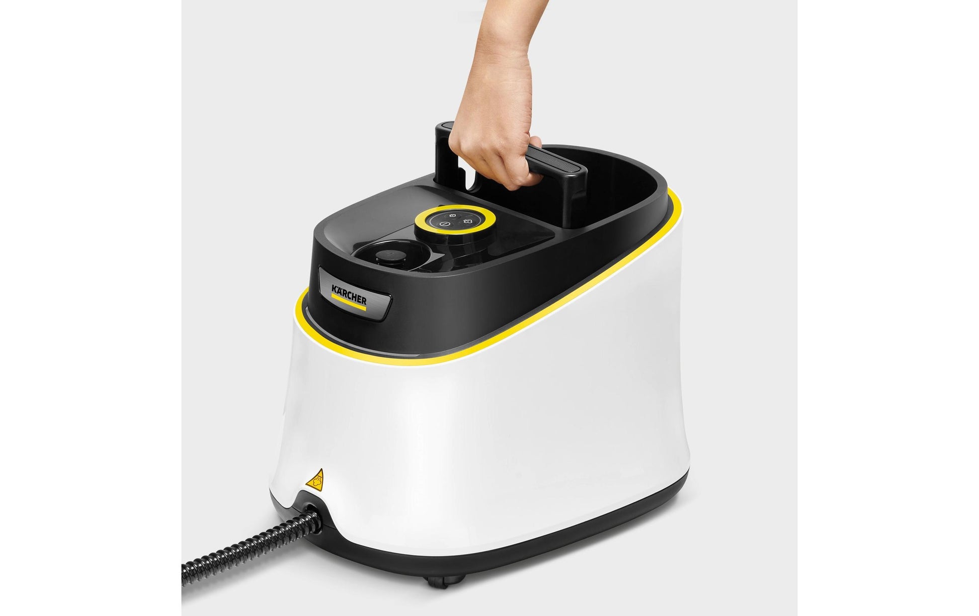 Kärcher Dampfreiniger – 1000 ml, weiss, für harte Böden, Badezimmer