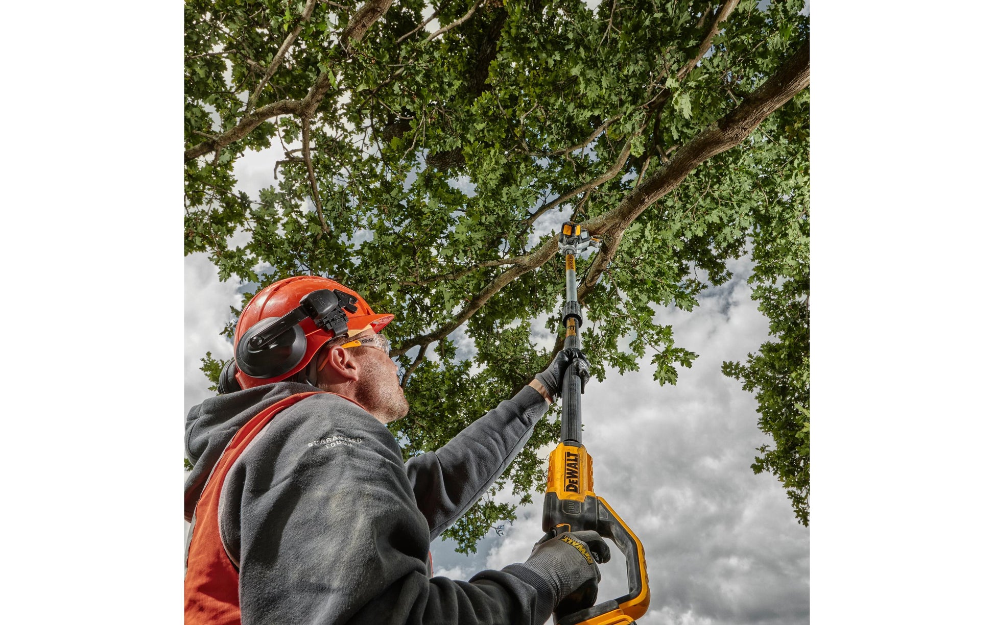 DeWalt Hochentaster – Schwert 200 mm – Solo – fest verbauter Akku