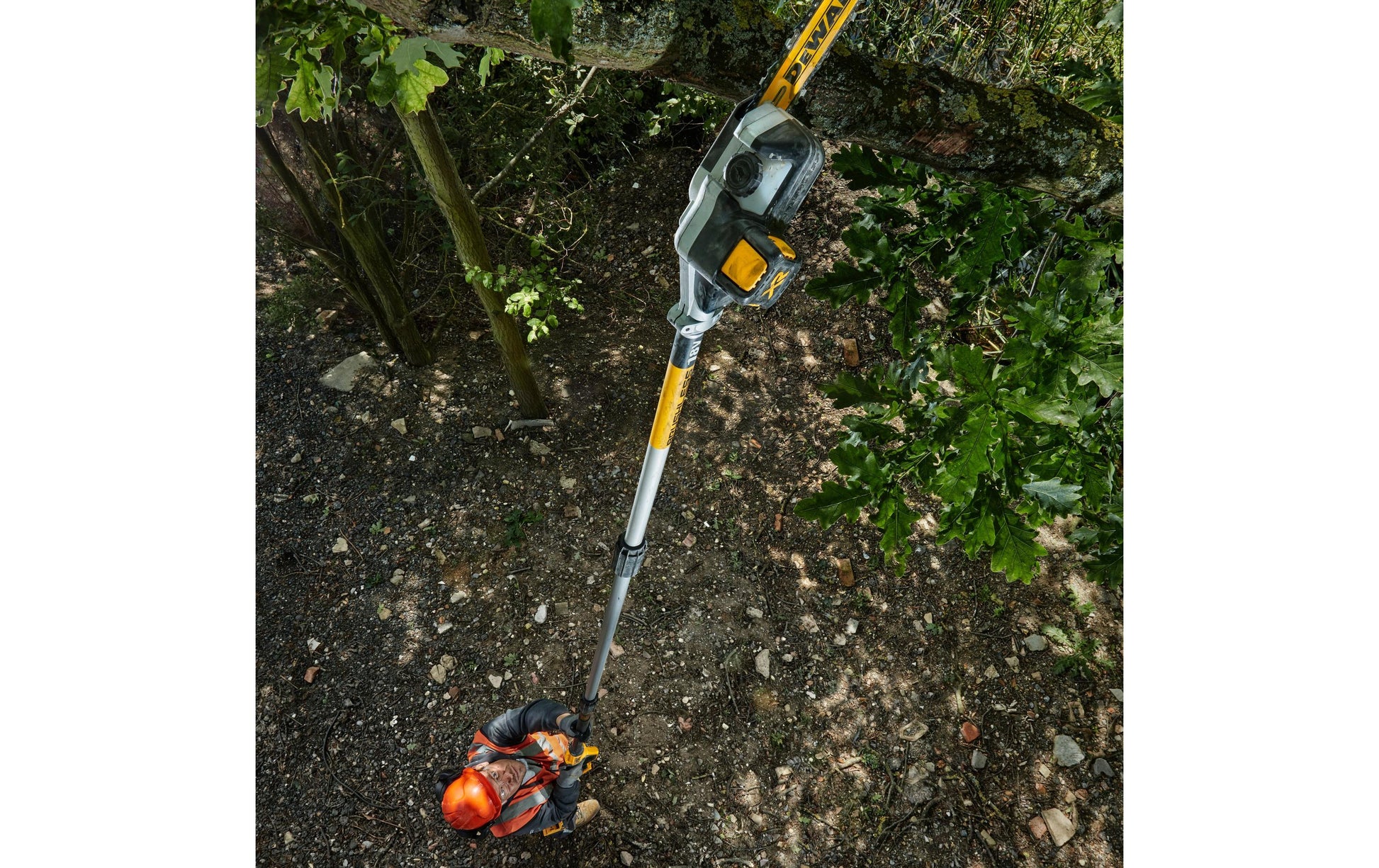 DeWalt Hochentaster – Schwert 200 mm – Solo – fest verbauter Akku