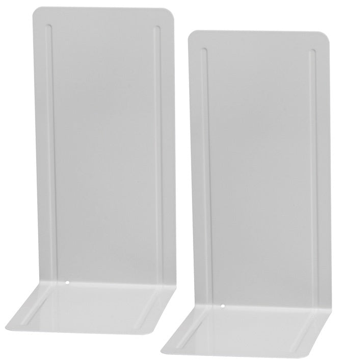 MAUL Registraturstützen – 120 × 240 mm – Stahl, Packung 2