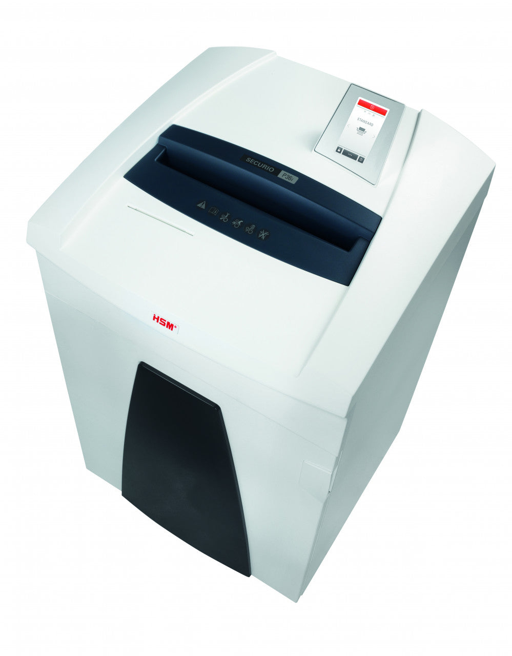 HSM Securio P36i – Aktenvernichter, DIN P-4, Partikelschnitt 4,5 × 30 mm, 145 l