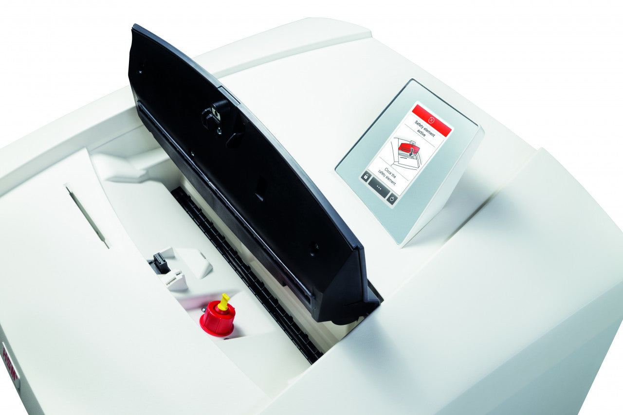 HSM Securio P36i – Aktenvernichter, DIN P-4, Partikelschnitt 4,5 × 30 mm, 145 l