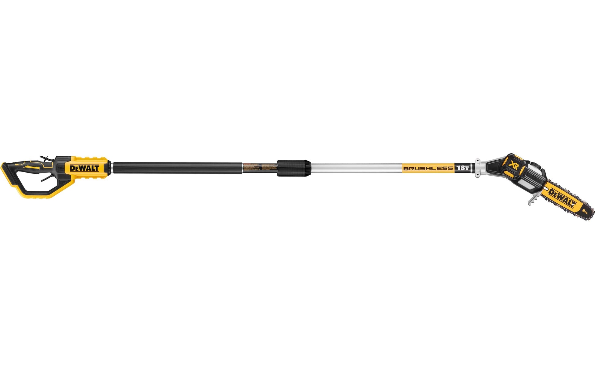 DeWalt Hochentaster – Schwert 200 mm – Solo – fest verbauter Akku