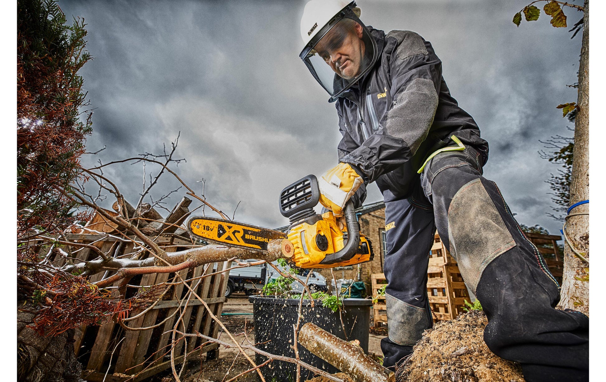DeWalt Kettensäge – 18 V – Schwertlänge 300 mm – Solo – XR FlexVolt