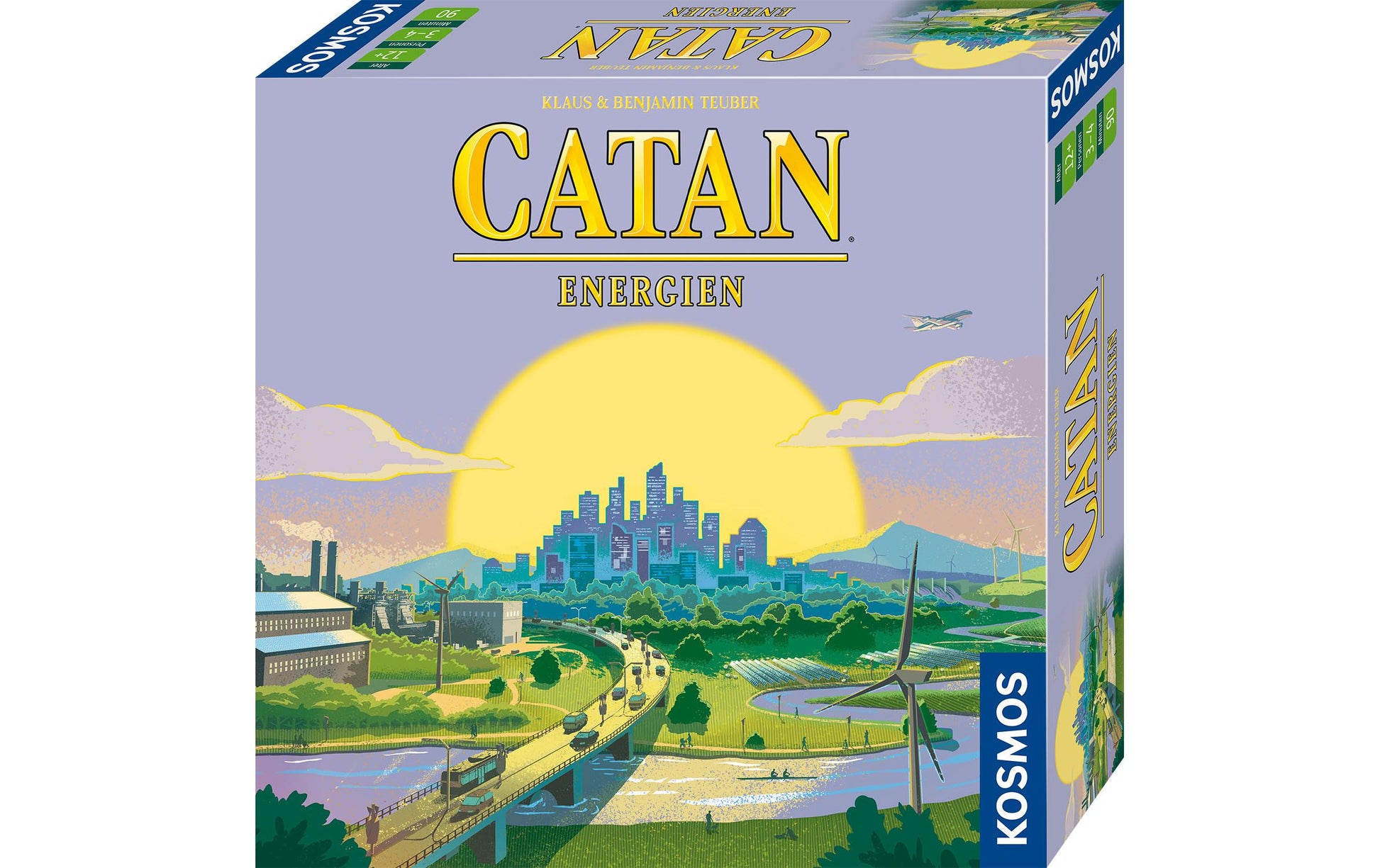 Kosmos Catan Energien – Brettspiel, 3–4 Spieler, ab 12 Jahren, 90 Min., DE