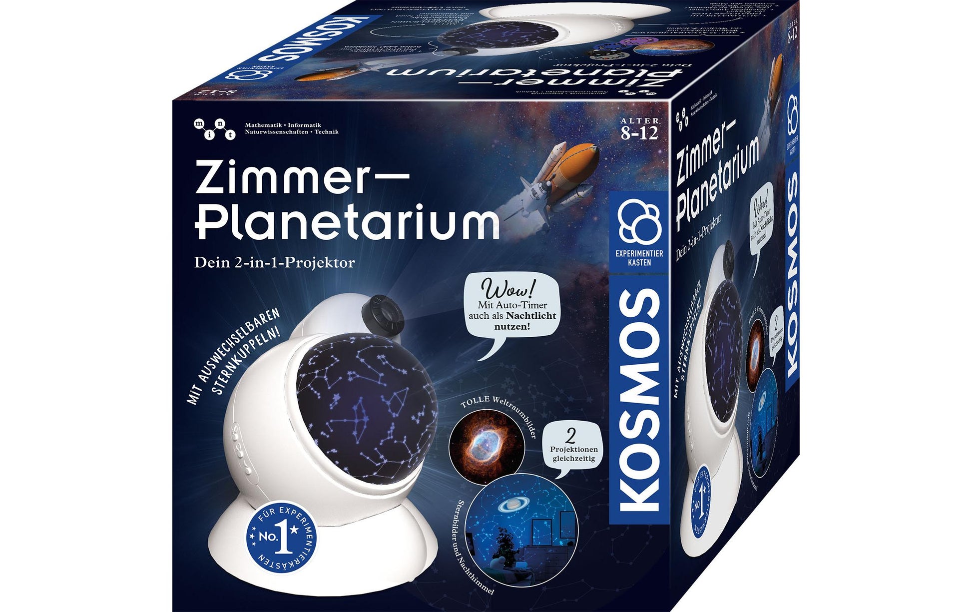 Kosmos Planetarium – Zimmer-Planetarium, 2 Projektoren, 4 Bildscheiben, ab 8 Jahren