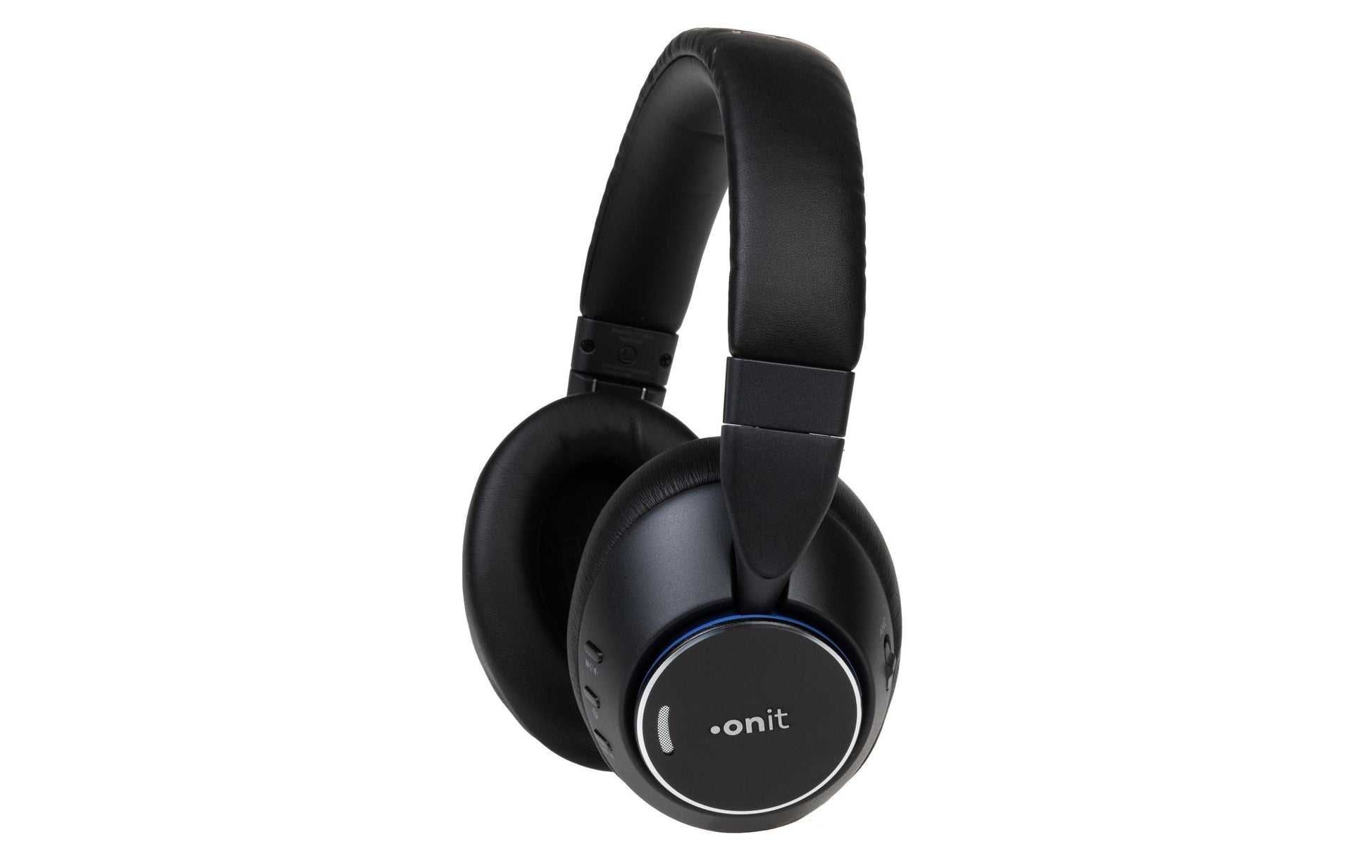 ONIT Over-Ear Kopfhörer – Bluetooth, ANC, Mikrofon, USB-C – Schwarz – bis 25 h
