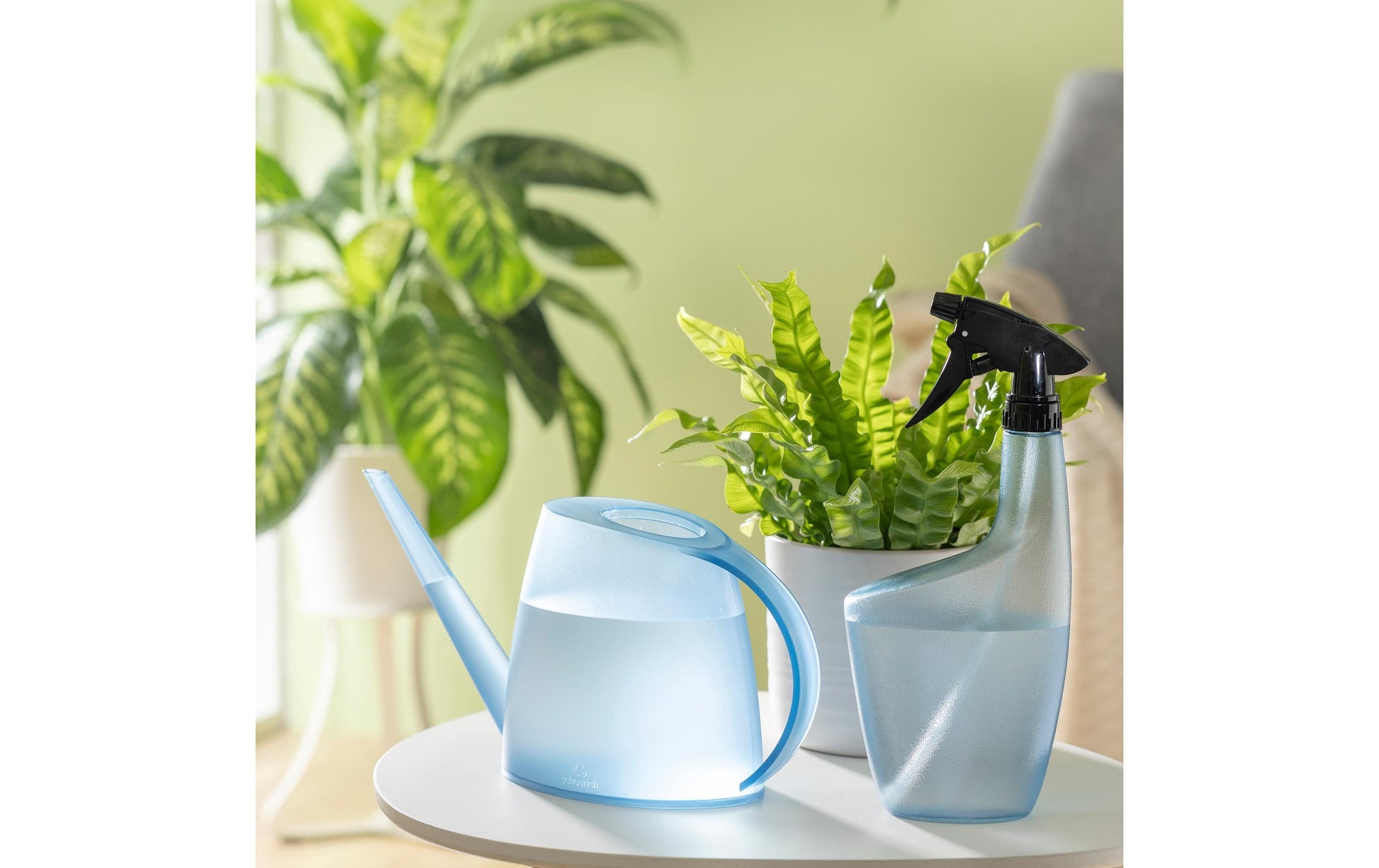 Scheurich Giesskanne – 1,5 L – Kunststoff – Hellblau – 31,1 × 7,7 × 16,5 cm
