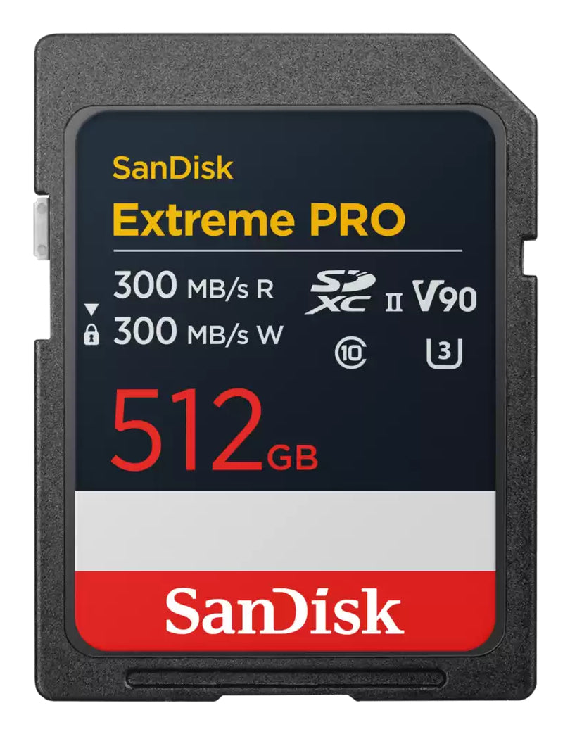 SanDisk Extreme Pro Speichergerät – 512 GB, SD UHS-II, V90