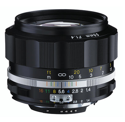 Voigtländer Nokton 58 mm f/1.4 SL II-S – für Nikon F – manuell, 52 mm Filter