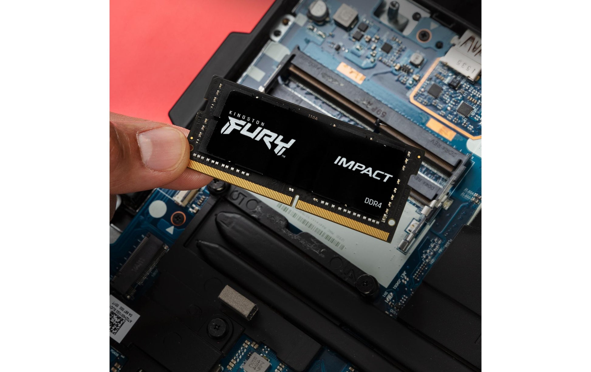 Kingston Technology Kingston FURY Impact – SO-DIMM – 32 GB DDR4 3200 MT/s SO-DIMM CL20, 1×32 GB, Schwarz