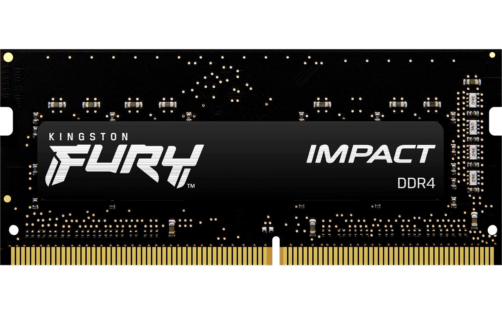 Kingston Technology Kingston FURY Impact – DDR4 SODIMM – 16 GB, 3200 MT/s, CL20