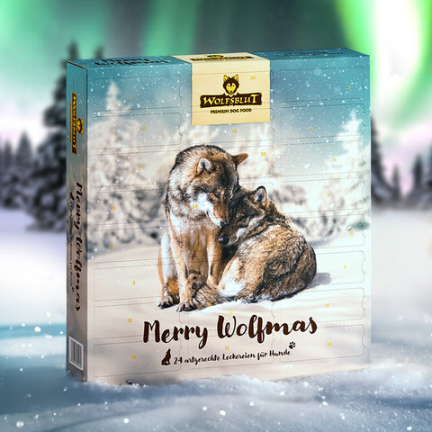 Wolfsblut Adventskalender Snacks – Gemischt – 24 Stück, 344 g