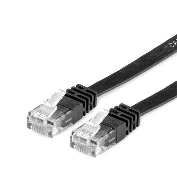 VALUE 21.99.082 Patchkabel – Cat6a UTP, 5 m, Schwarz, LSZH, RJ‑45