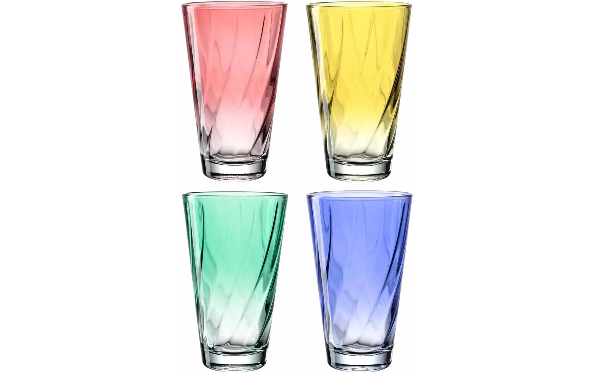 LEONARDO Trinkglas – 0,30 l, Glas, Transparent, Spülmaschinenfest, 4 Stück