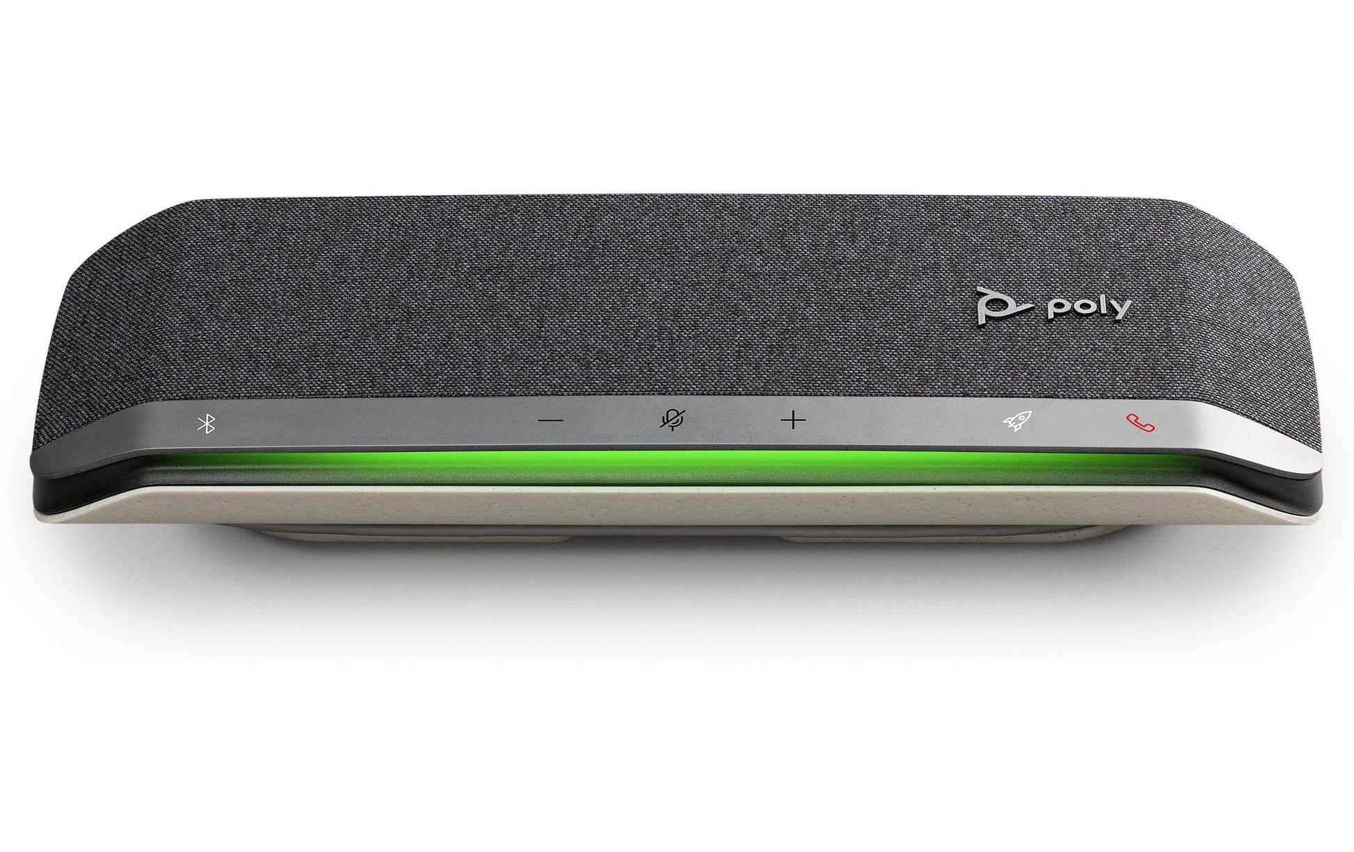 Poly Sync 40-M Konferenzlautsprecher – USB/Bluetooth, USB-C/A, für Microsoft Teams, Silber, IP64