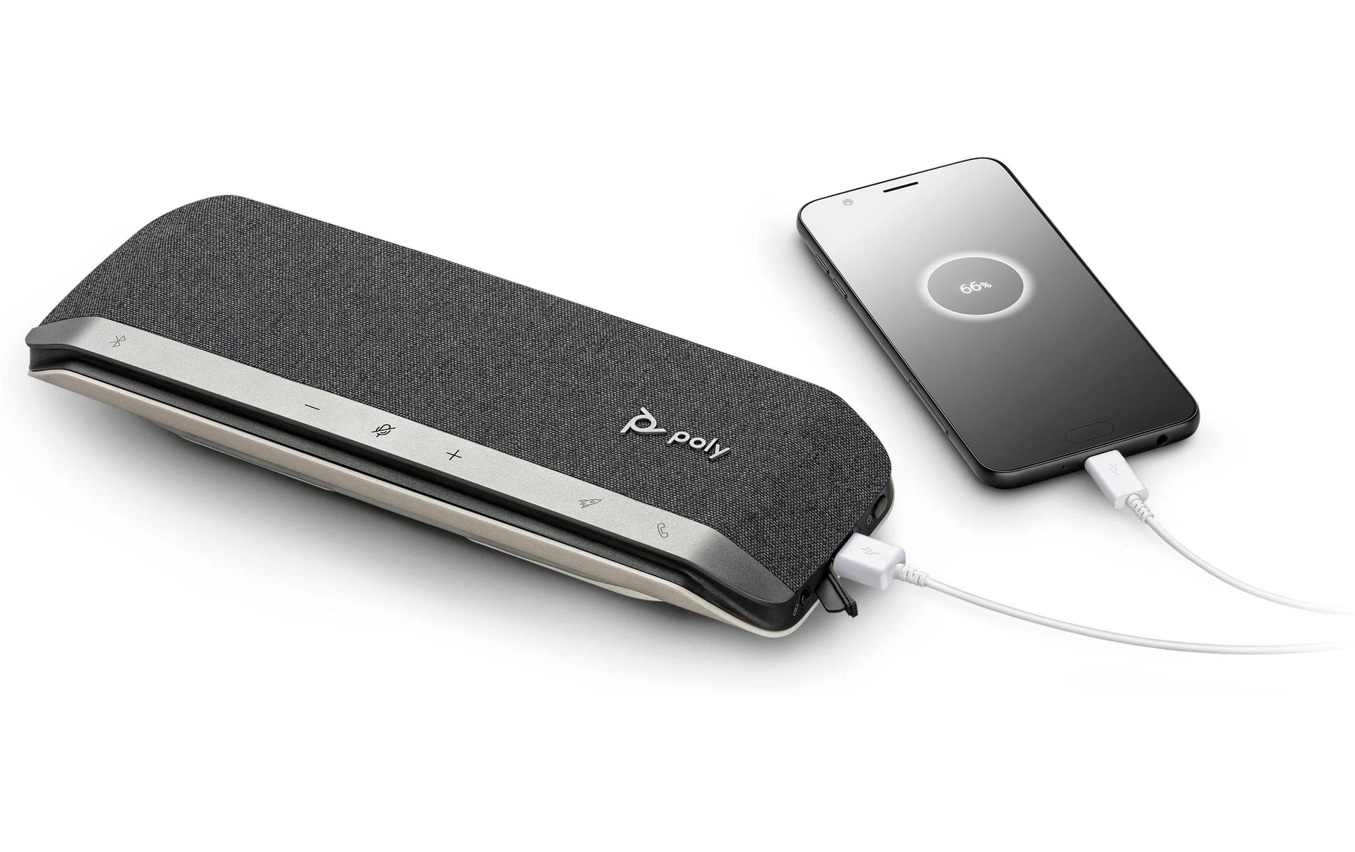 Poly Sync 40+ Konferenzlautsprecher – USB/Bluetooth, USB-C/A, für Microsoft Teams, inkl. BT700-Dongle