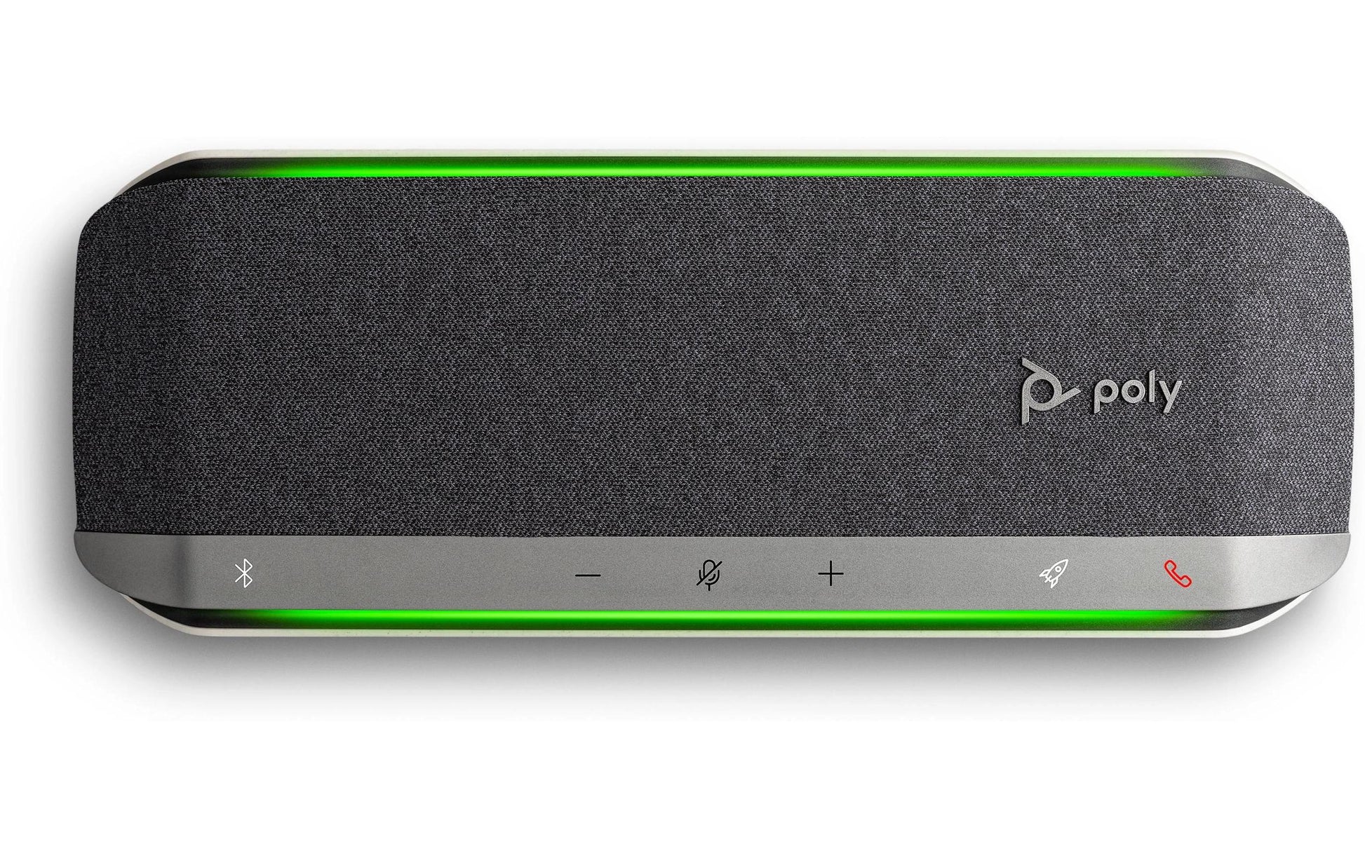 Poly Sync 40-M Konferenzlautsprecher – USB/Bluetooth, USB-C/A, für Microsoft Teams, Silber, IP64