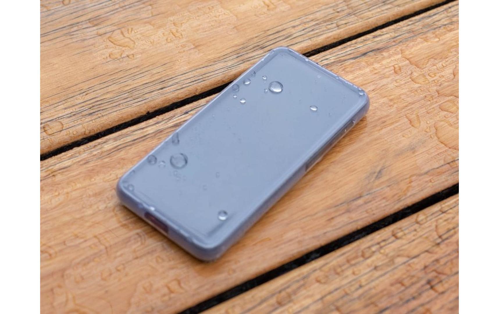 Quad Lock MAG Poncho Backcover – für Samsung Galaxy S22 Ultra, TPU, Transparent, kabelloses Laden