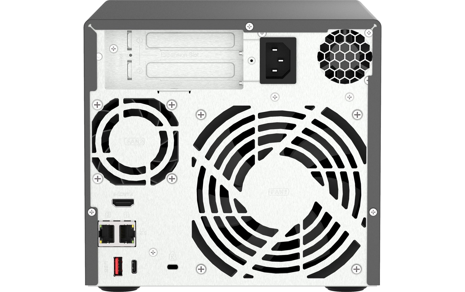QNAP TVS-H TVS-H474-PT-8G Speichergerät – 2× 2,5 GbE, 4 Bay, 8 GB DDR4