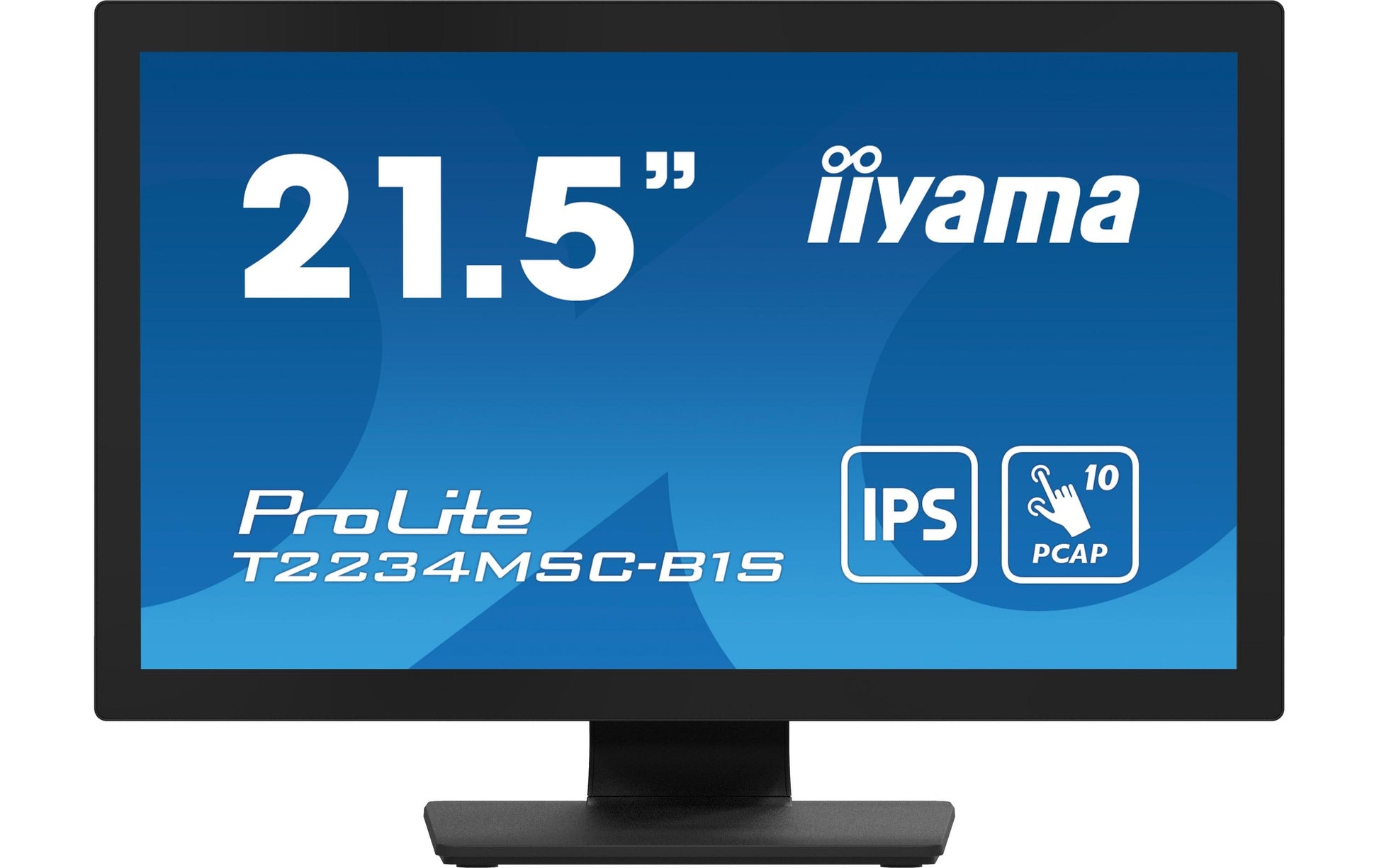 iiyama Monitor, 21,5" 1920 × 1080 (Full HD), IPS, Touch, 305 cd/m², VGA, HDMI