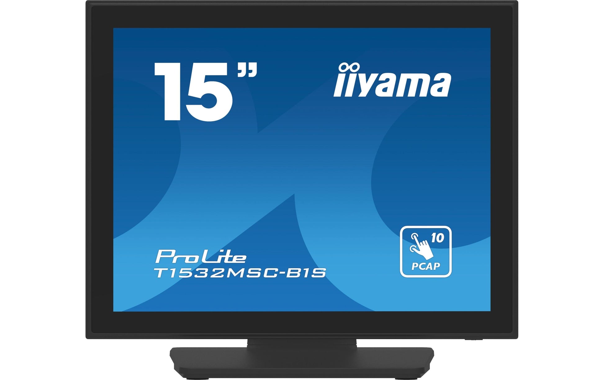 iiyama 15" XGA PCAP 10-Finger-Touch – HDMI, DisplayPort, Randlos, 330 cd/m²