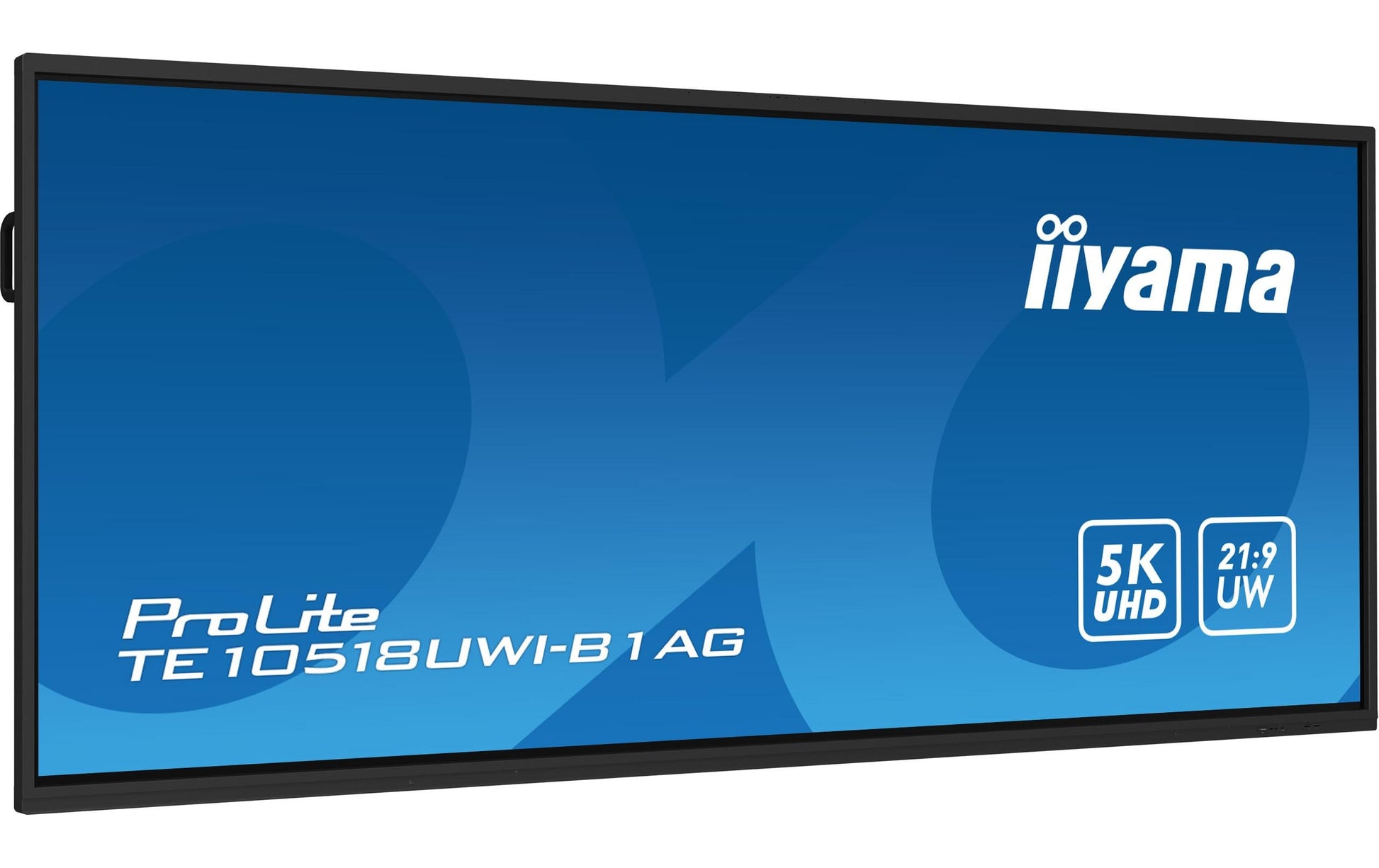 iiyama TE10518UWI-B1AG – 104,6" Touch, 5120 × 2160, VA, USB-C 100 W, LAN