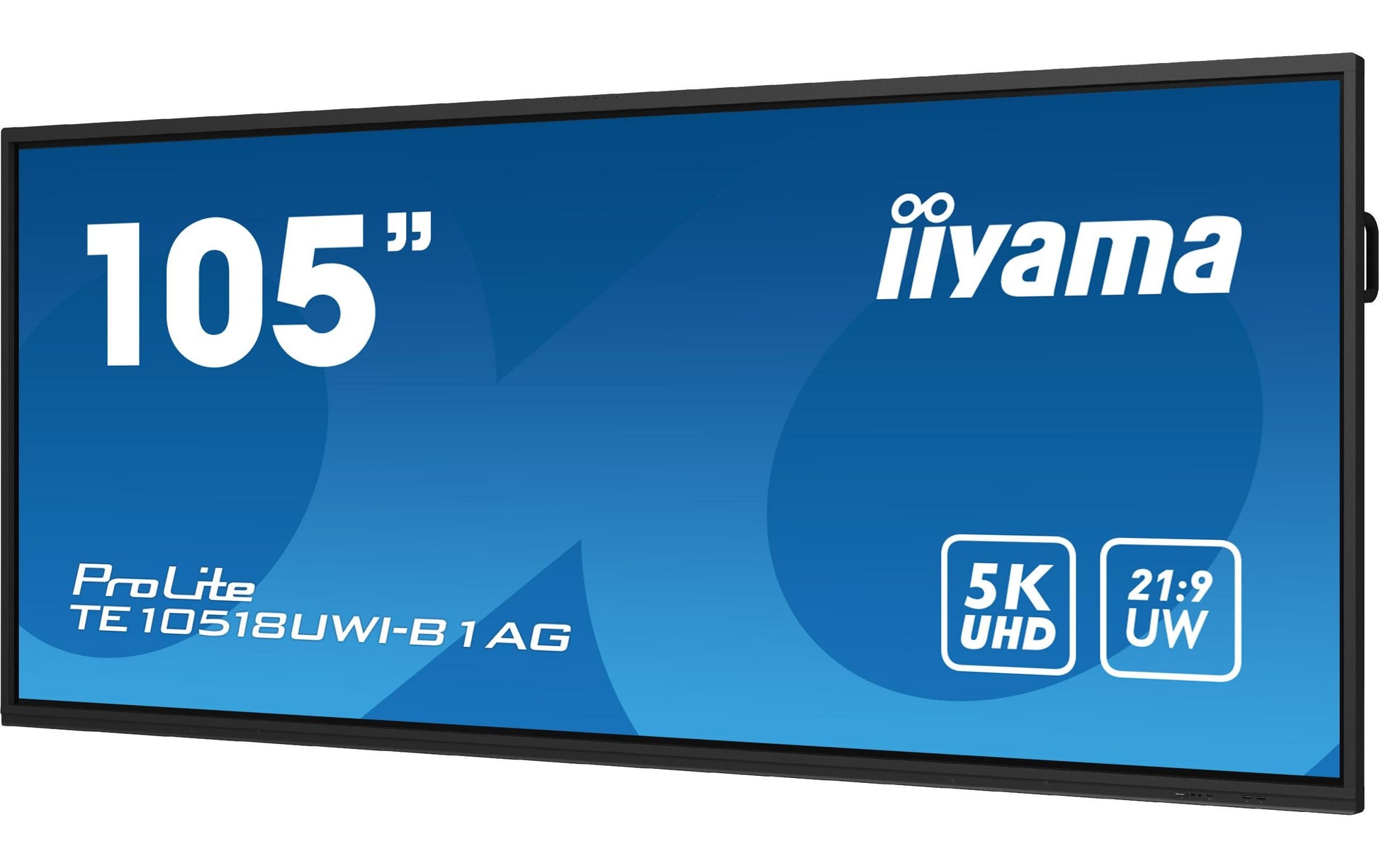 iiyama TE10518UWI-B1AG – 104,6" Touch, 5120 × 2160, VA, USB-C 100 W, LAN