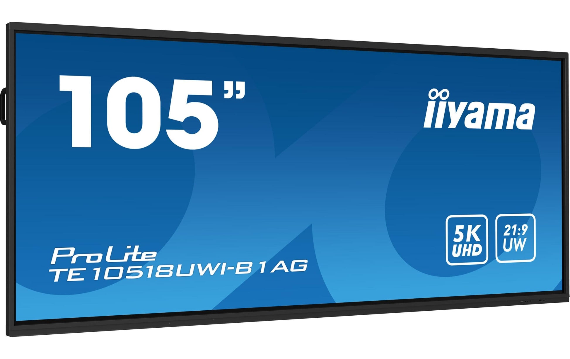 iiyama TE10518UWI-B1AG – 104,6" Touch, 5120 × 2160, VA, USB-C 100 W, LAN