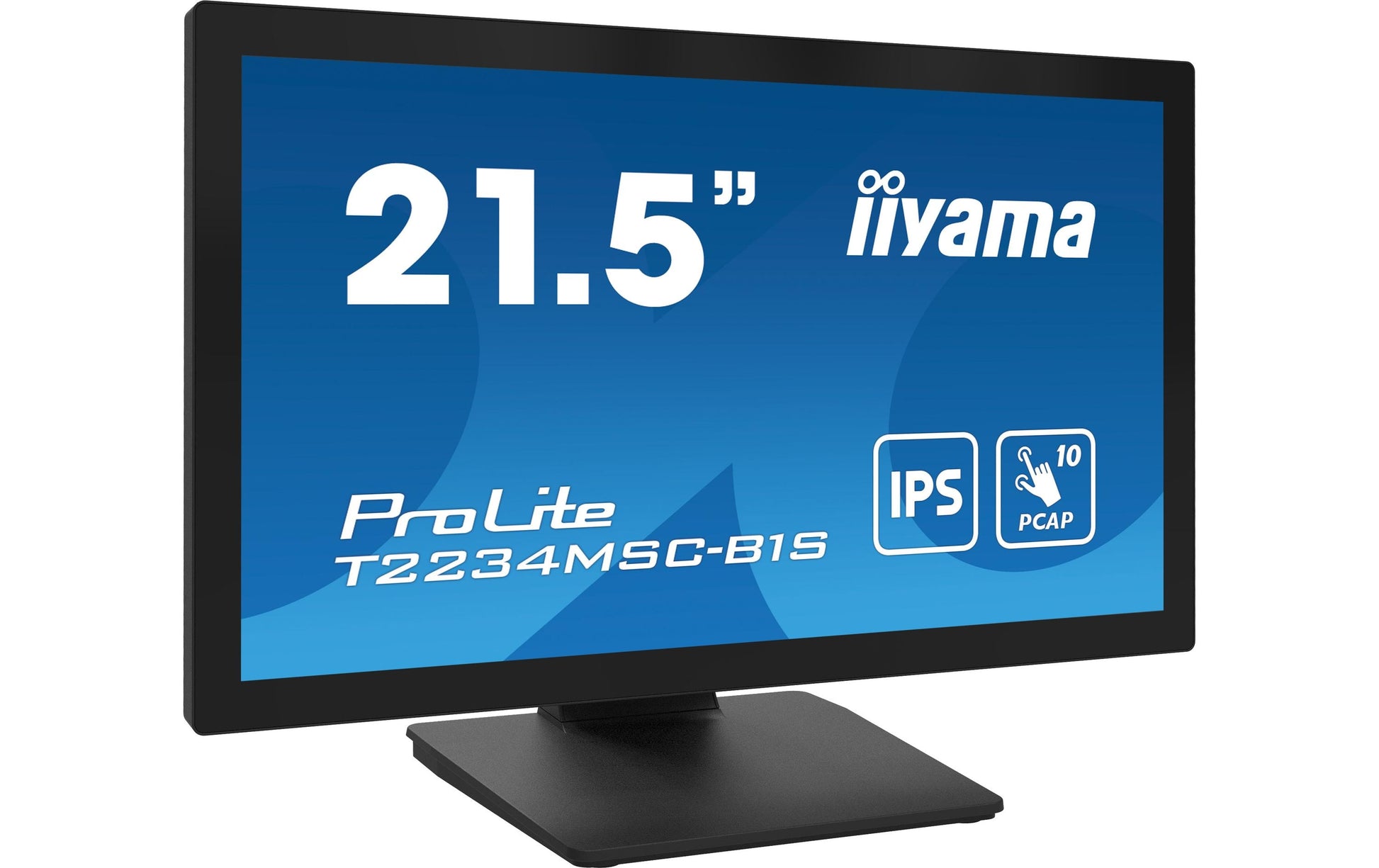 iiyama Monitor, 21,5" 1920 × 1080 (Full HD), IPS, Touch, 305 cd/m², VGA, HDMI