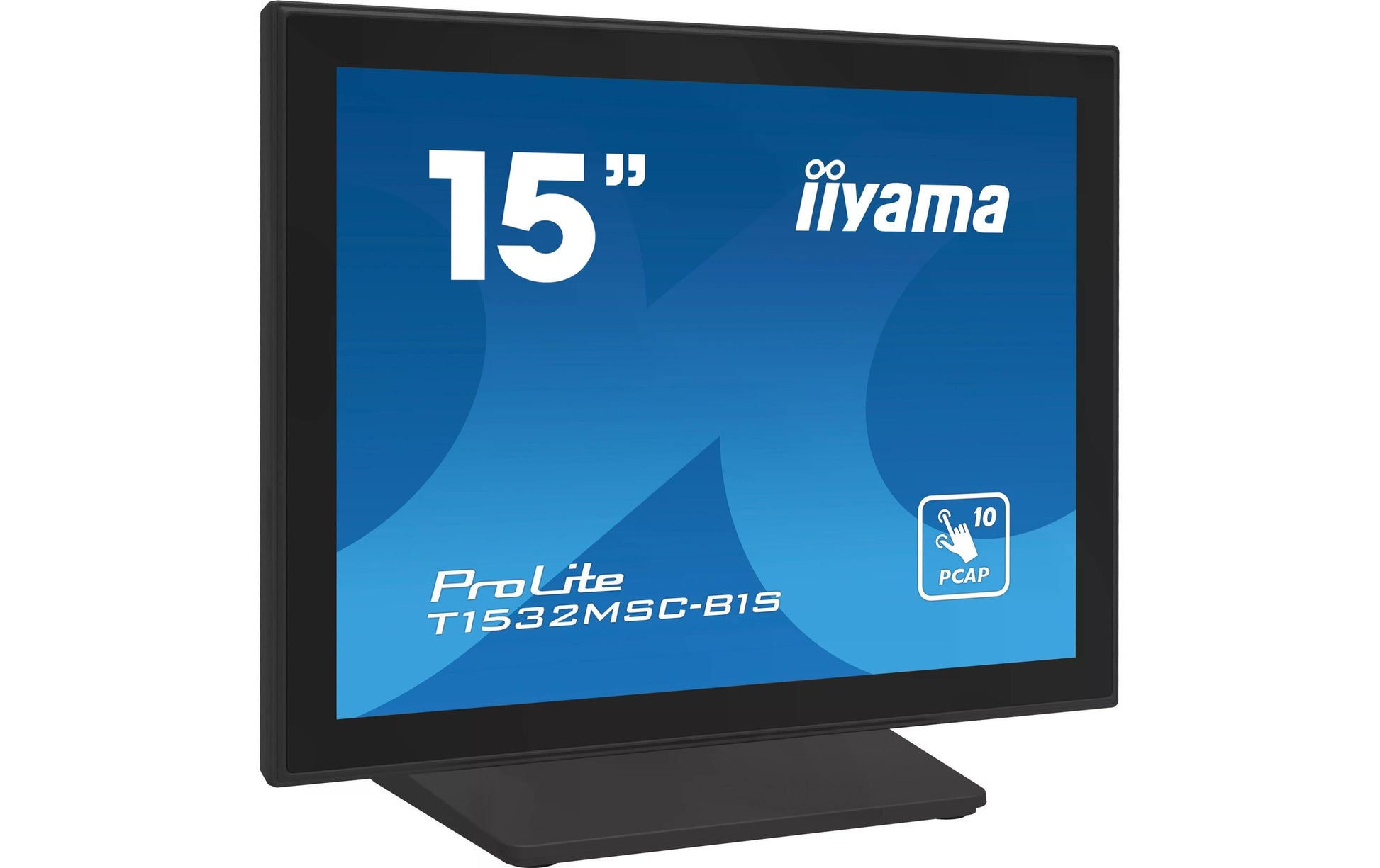 iiyama 15" XGA PCAP 10-Finger-Touch – HDMI, DisplayPort, Randlos, 330 cd/m²