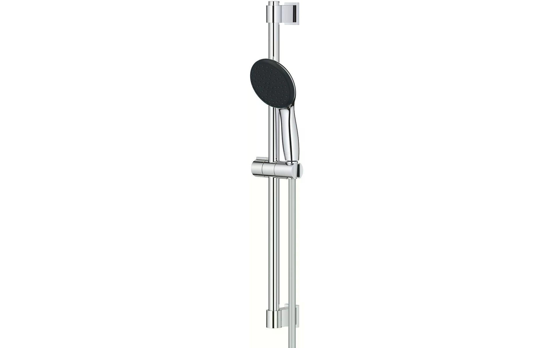 GROHE Duschsystem Vitalio Start – Schlauch 1,75 m, Metall, 2 Strahlarten, Chrom
