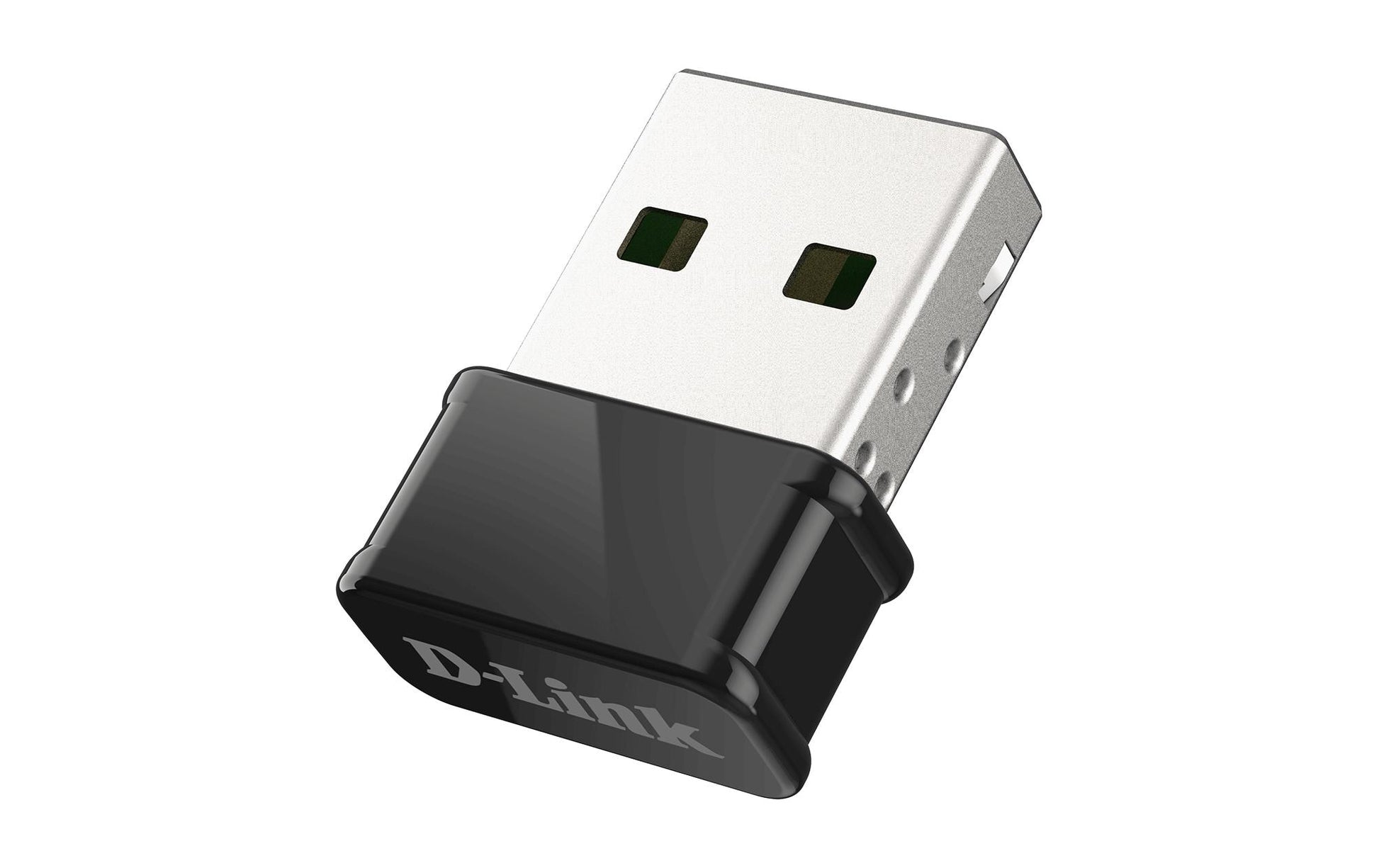 D-Link DWA-181 – USB-WLAN-Adapter – Wi-Fi 5, Dual-Band (2,4/5 GHz), USB, Interne Antenne, Schwarz