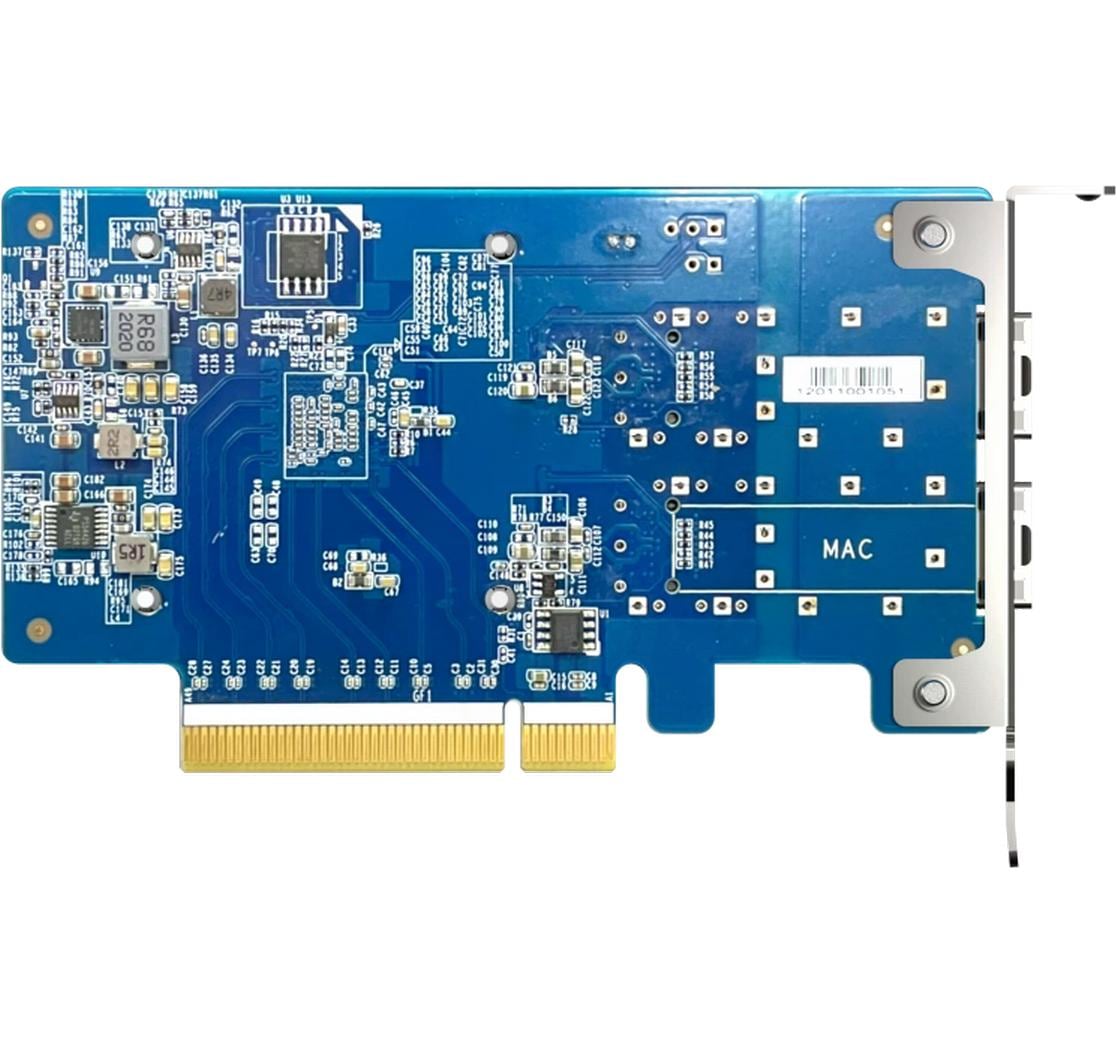 QNAP QXG-25G2SF-CX6 – PCIe Netzwerkkarte – 2×SFP28 25G, PCIe 4.0 x8