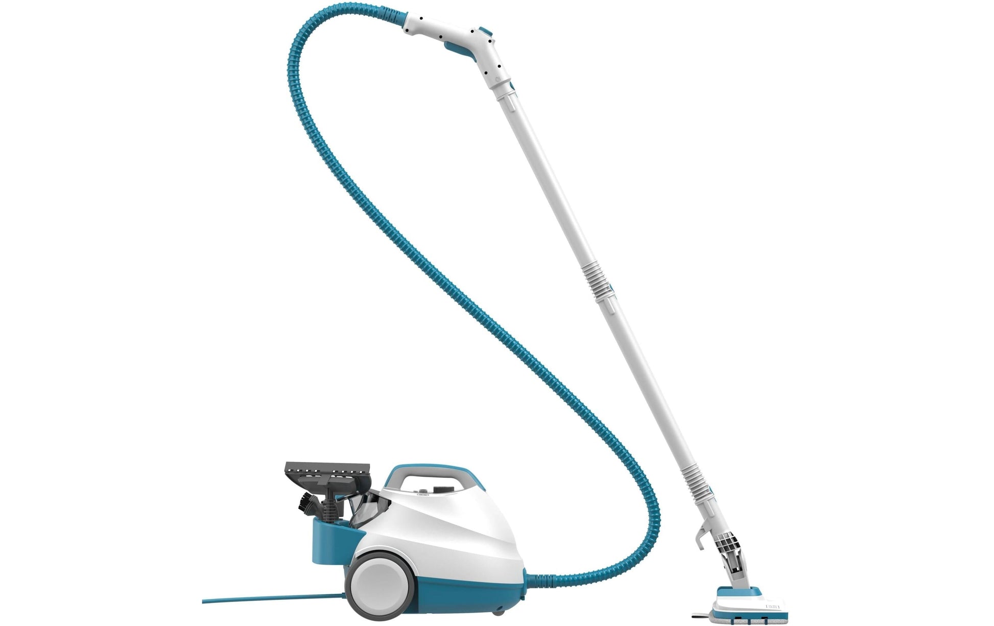 Black & Decker BLACK+DECKER Dampfreiniger – 1200 ml, blau, für Hartböden