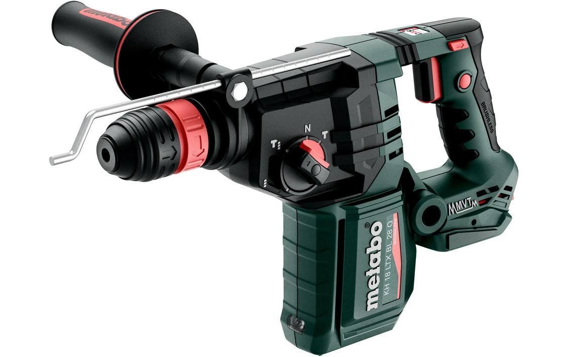 Metabo Akku-Kombihammer KH 18 LTX BL 28 Q – 18 V (CAS) – SDS-plus – Beton Ø 28 mm – 3 J – Solo