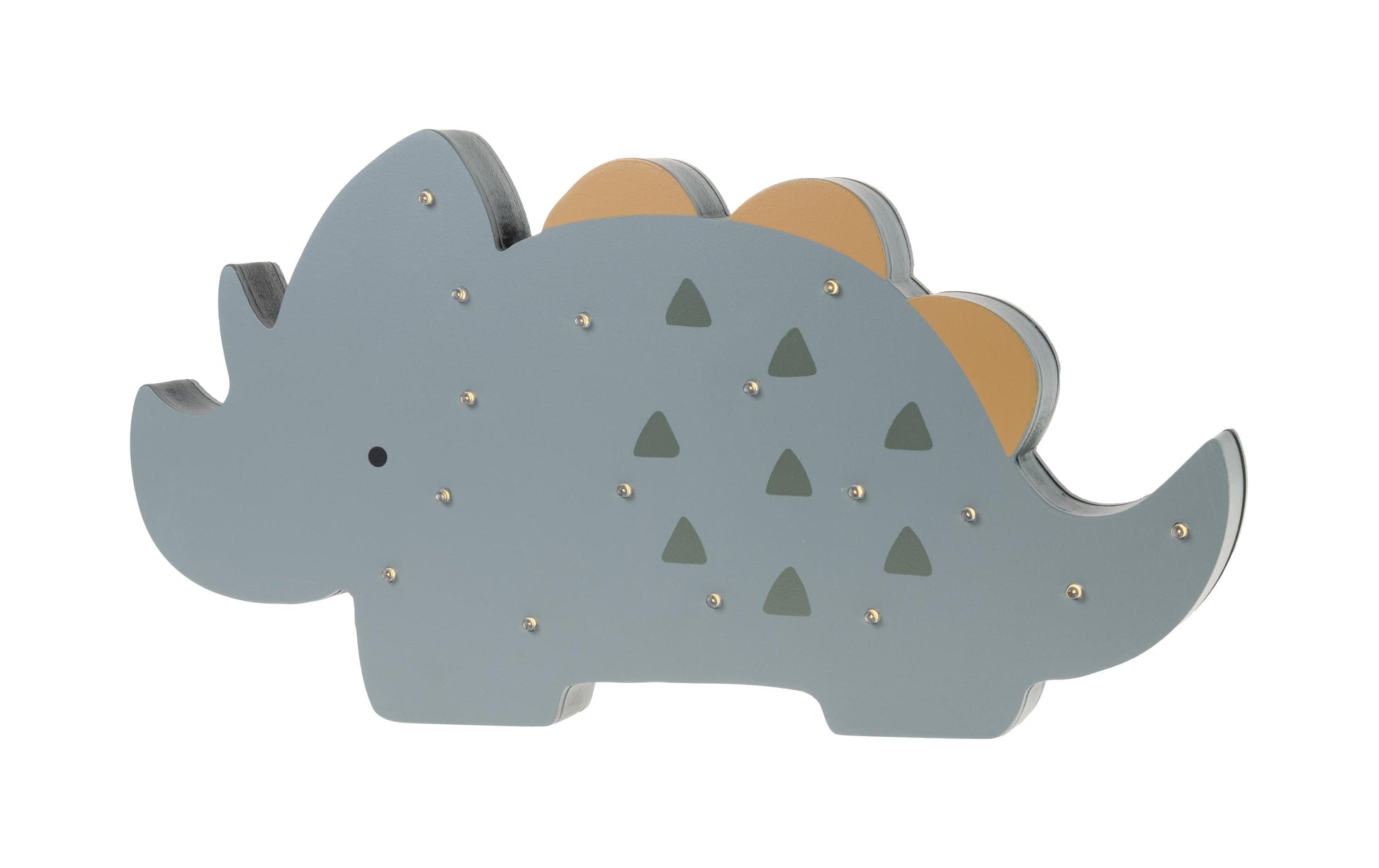 COCON Dekolampe Dinosaurier – Batteriebetrieb, 6 h, 2× AA, Warmweiss – Weiss