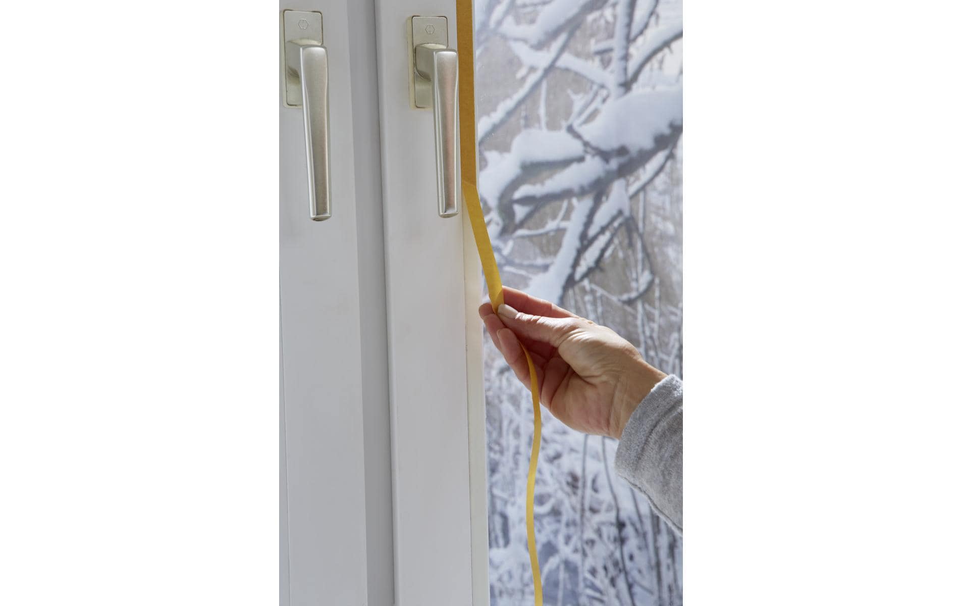 TESA Abziehbare Isolier-/Thermofolie Transparent – 150 cm × 4 m