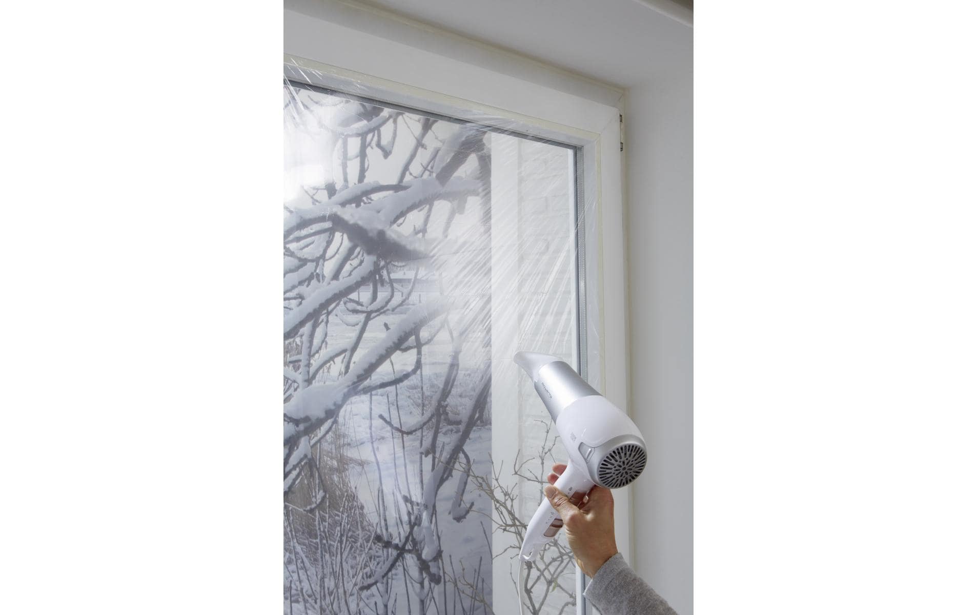TESA Abziehbare Isolier-/Thermofolie Transparent – 150 cm × 4 m