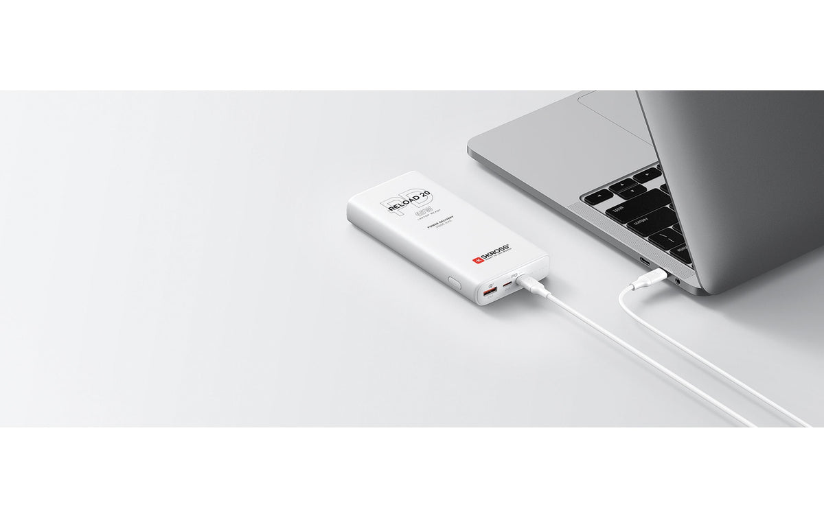 Skross Powerbank 20000 mAh, PD 18 W, Schwarz